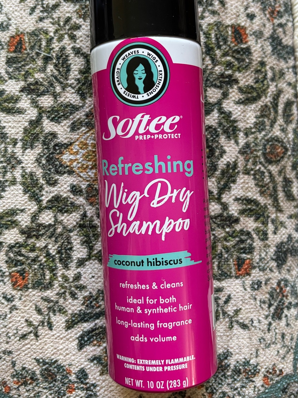 Softee Prep+Protect Refreshing Wig Dry Shampoo – (Coconut Hibiscus)